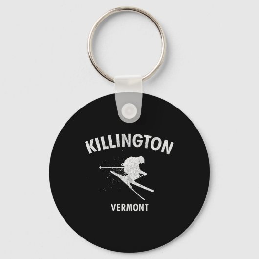 Porte-clés Killington Ski Tee Vermont Ski (Recto)