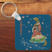 Porte-clés Kimono Dragon (Recto)