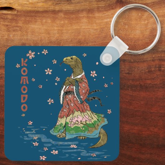 Porte-clés Kimono Dragon (Verso)