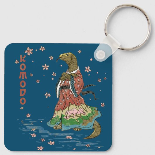 Porte-clés Kimono Dragon (Dos)