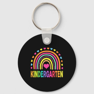 Porte-clés Kindergarten Rainbow Girls Boys Teacher Team Kinde