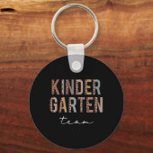 Porte-clés Kindergarten Team Hello Ck To School Appreciation  (Recto)