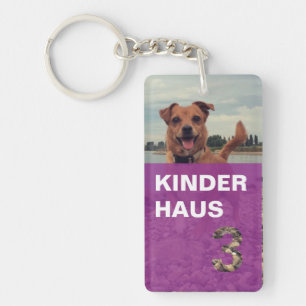 Porte-clés Kinderhaus Schlüsselanhänger