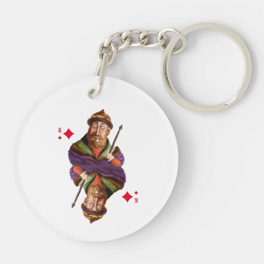 Porte-clés King of Diamonds (Dos)