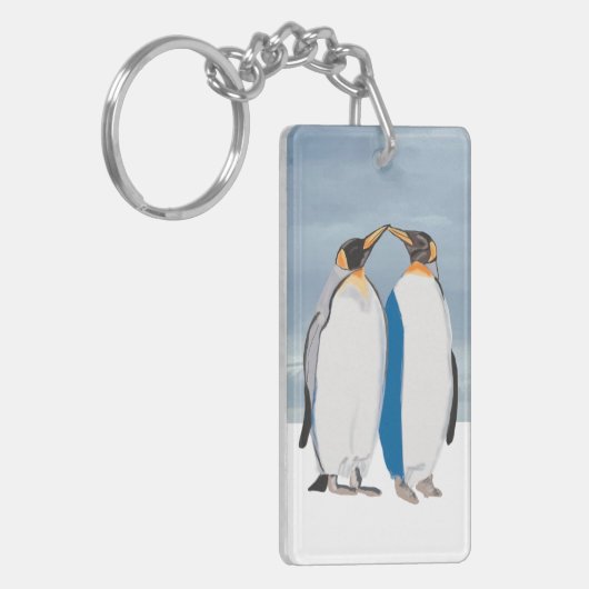 Porte-clés King Penguin Pair Kissing (Devant gauche)