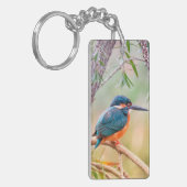 Porte-clés Kingfisher Perché sur la branche (Devant gauche)