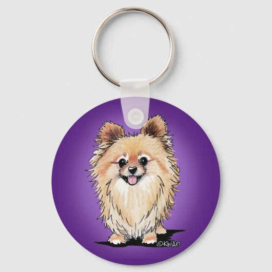 Porte-clés KiniArt Bella Pom (Recto)