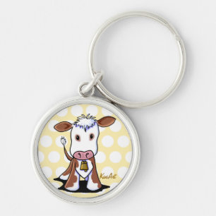 Porte-clés KiniArt Cow Keychain