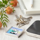 Porte-clés KiniArt Cutieface Porte - clé Westie (Côté)