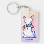 Porte-clés KiniArt Dolly Lama  (Devant)