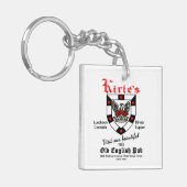 Porte-clés Kirie's Restaurant, River Grove, IL (Devant gauche)