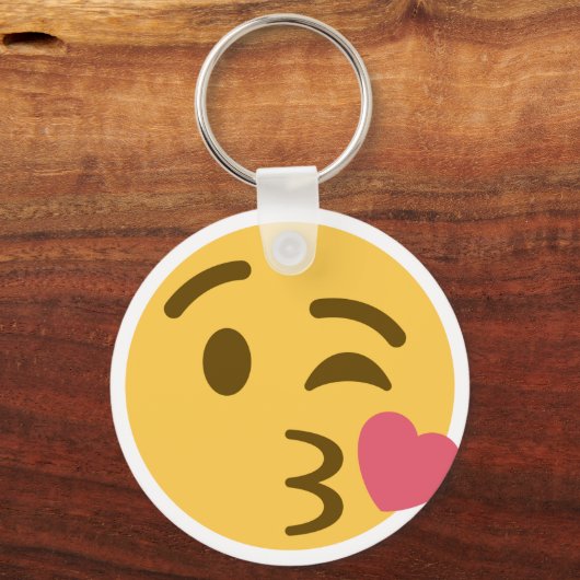 Porte-clés Kiss Emoji (Recto)