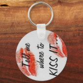 PORTE-CLÉS KISS IT... (Recto)