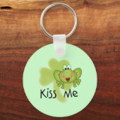 Porte-clés Kiss Me Froggy Tshirts et cadeaux (Recto)