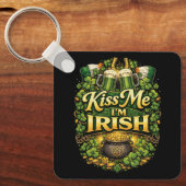 Porte-clés Kiss Me, I’m Irish (Recto)