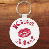 Porte-clés Kiss Me ! Lips rouges (Recto)