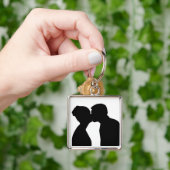 PORTE-CLÉS KISSING COUPLE (main)