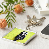 Porte-clés Kit antique Cat Horloge Porte - clé (Côté)