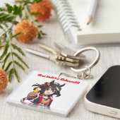 Porte-clés Kitasan Black Uma Musume. (Devant Droit)