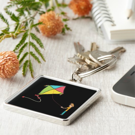 Porte-clés Kite Flying (Côté)