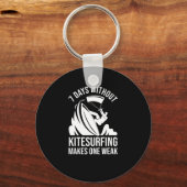 Porte-clés Kiteboard Kitesurf Sports nautiques (Recto)