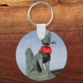 Porte-clés Kitsune キ ツ ネ (Fox) avec clé dans la bouche (Recto)