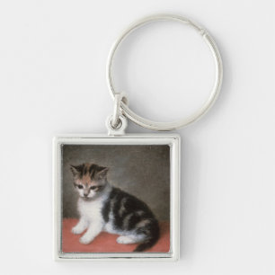 Porte-clés Kitten de Mlle Ann White's, 1790 de George Stubbs