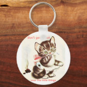 Porte-clés kitty a un porte - clé de la merde d'accident (Recto)