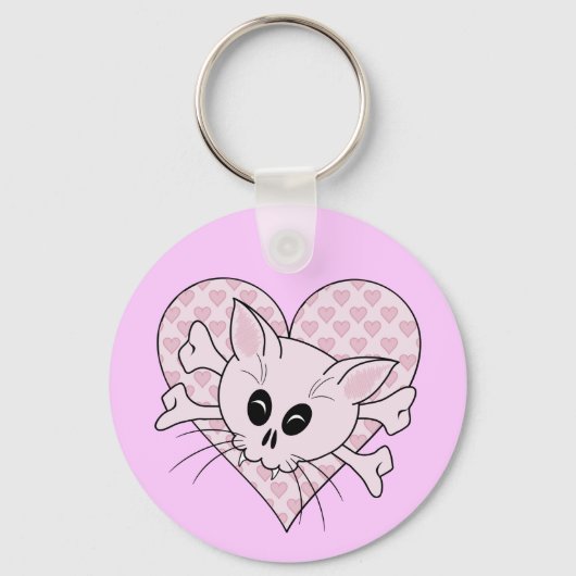 Porte-clés Kitty Bones (Recto)