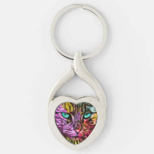 Porte-clés Kitty Chat Kitten Design artistique
