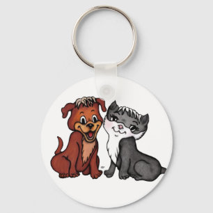 Porte-clés Kitty et Puppy