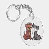 Porte-clés Kitty et Puppy (Devant gauche)