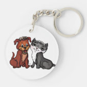 Porte-clés Kitty et Puppy (Dos)