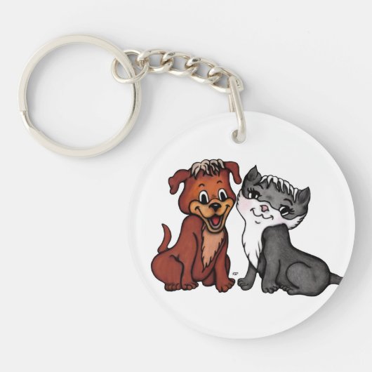 Porte-clés Kitty et Puppy (Devant)