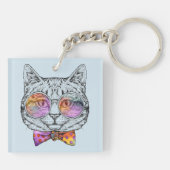 Porte-clés Kitty sage KAT (Dos)