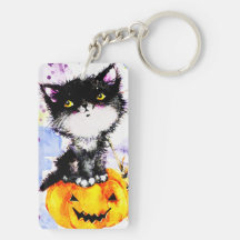 kitty sur citrouille