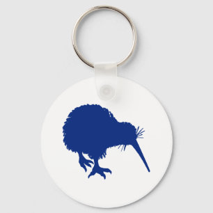 Porte-clés Kiwi bleu