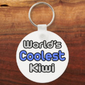 Porte-clés Kiwi le plus froid du monde (Recto)