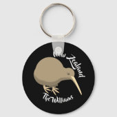 Porte-clés Kiwi néo-zélandais (Recto)