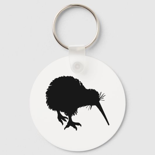 Porte-clés Kiwi Silhouette (Recto)