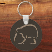 Porte-clés Kiwi stylisé (Recto)