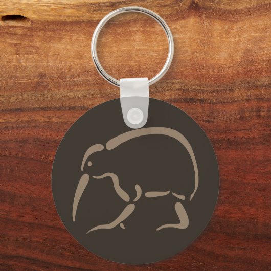 Porte-clés Kiwi stylisé (Recto)