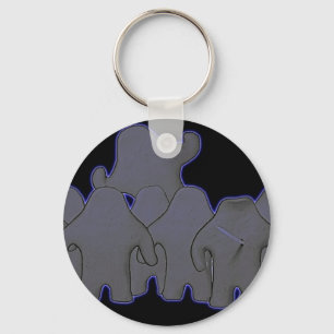 Porte-clés Klay World Dark Glowing Keychain