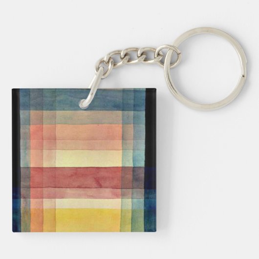 Porte-clés Klee - Architecture de la plaine (Dos)