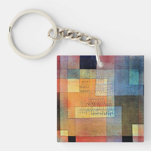 Porte-clés Klee - Architecture polyphonique (Devant)