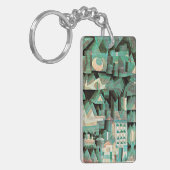 Porte-clés Klee - Dream City, art abstrait, (Devant gauche)