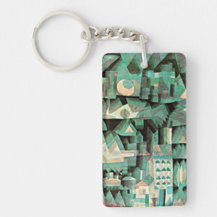 Porte-clés Klee - Dream City, art abstrait,