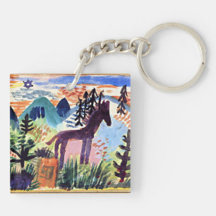Porte-clés Klee - Le Cheval, célèbre peinture