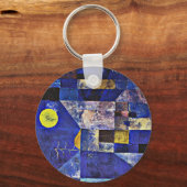 Porte-clés Klee - Lumière de la Lune, célèbre peinture (Recto)