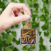 Porte-clés Klee - Rayonnement et Rotation, (main)